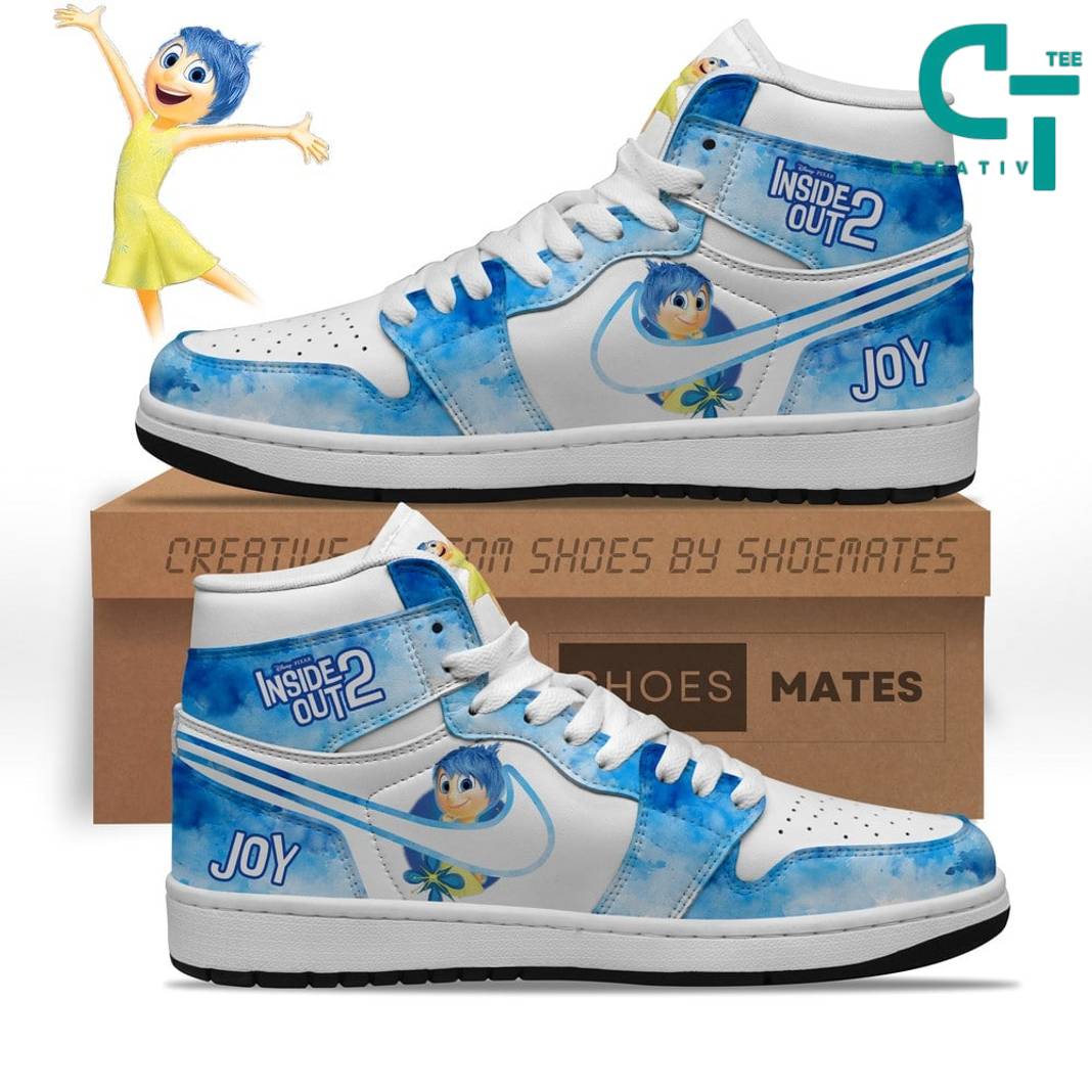 JWFancy Inside Out 2 Joy AJ1 High Sneakers Shoes For Men And Women