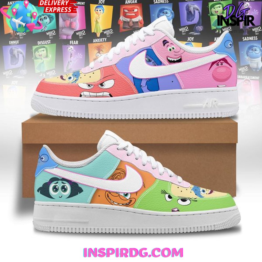 JWFancy Inside Out Walt Air Low-Top Sneakers Shoes For Men And Women