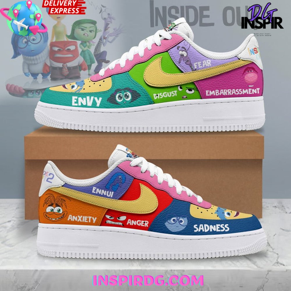 JWFancy Inside Out Walt Air Low-Top Sneakers Shoes For Men And Women