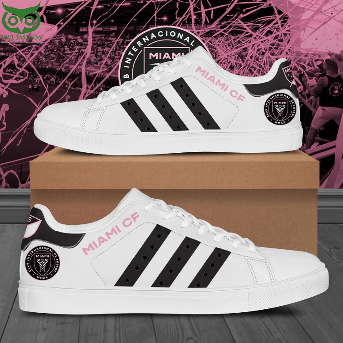 JWFancy Inter Miami CF Skate Stan Shoes Sneakes For Men And Women
