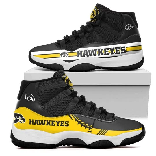 JWFancy Iowa Hawkeyes AJ13 Sneakers Shoes For Men And Women