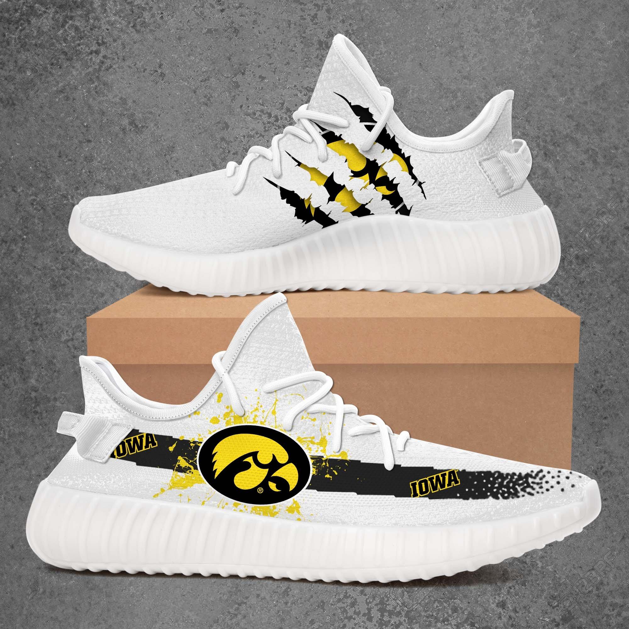 JWFancy Iowa Hawkeyes Yeezy Boost Shoes For Men And Women