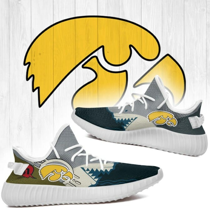 JWFancy Iowa Hawkeyes Yeezy Boost Shoes For Men And Women