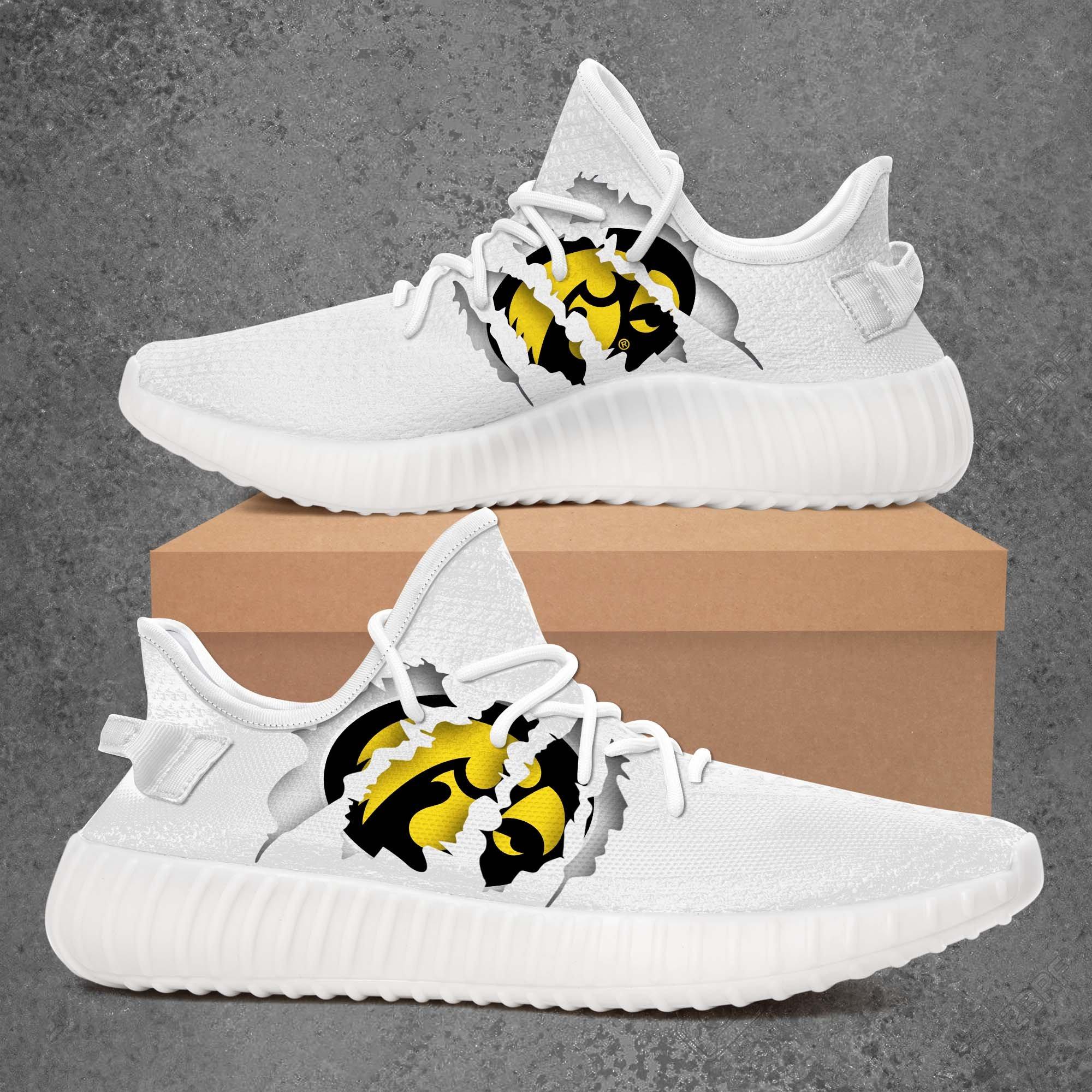 JWFancy Iowa Hawkeyes Yeezy Boost Shoes For Men And Women