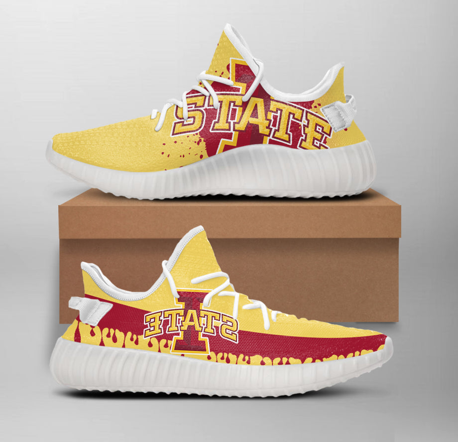 JWFancy Iowa State Cyclones Yeezy Boost Shoes For Men And Women