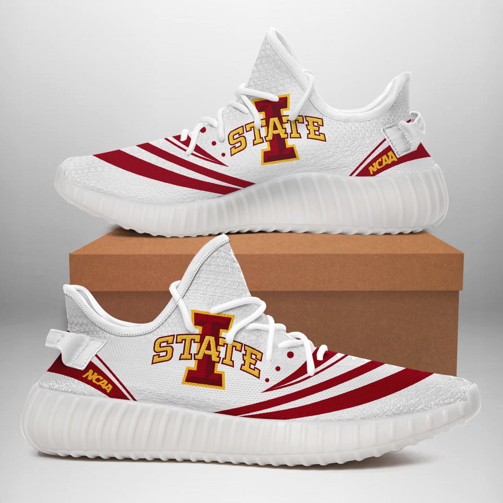 JWFancy Iowa State Cyclones Yeezy Boost Shoes For Men And Women