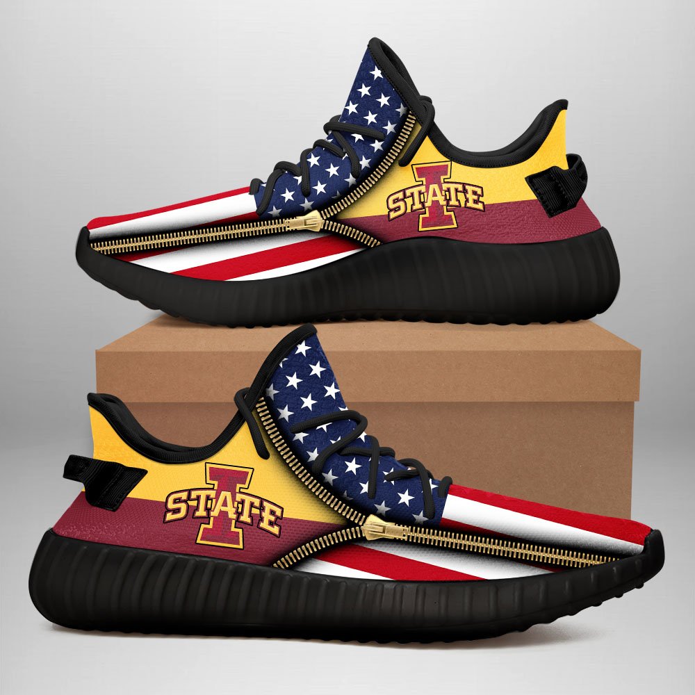 JWFancy Iowa State Cyclones Yeezy Boost Shoes For Men And Women