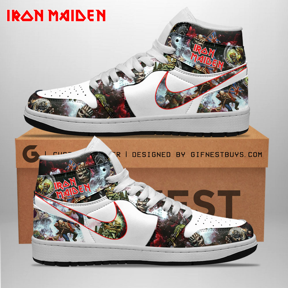 JWFancy IRMA Band AJ1 High Sneakers Shoes For Men And Women