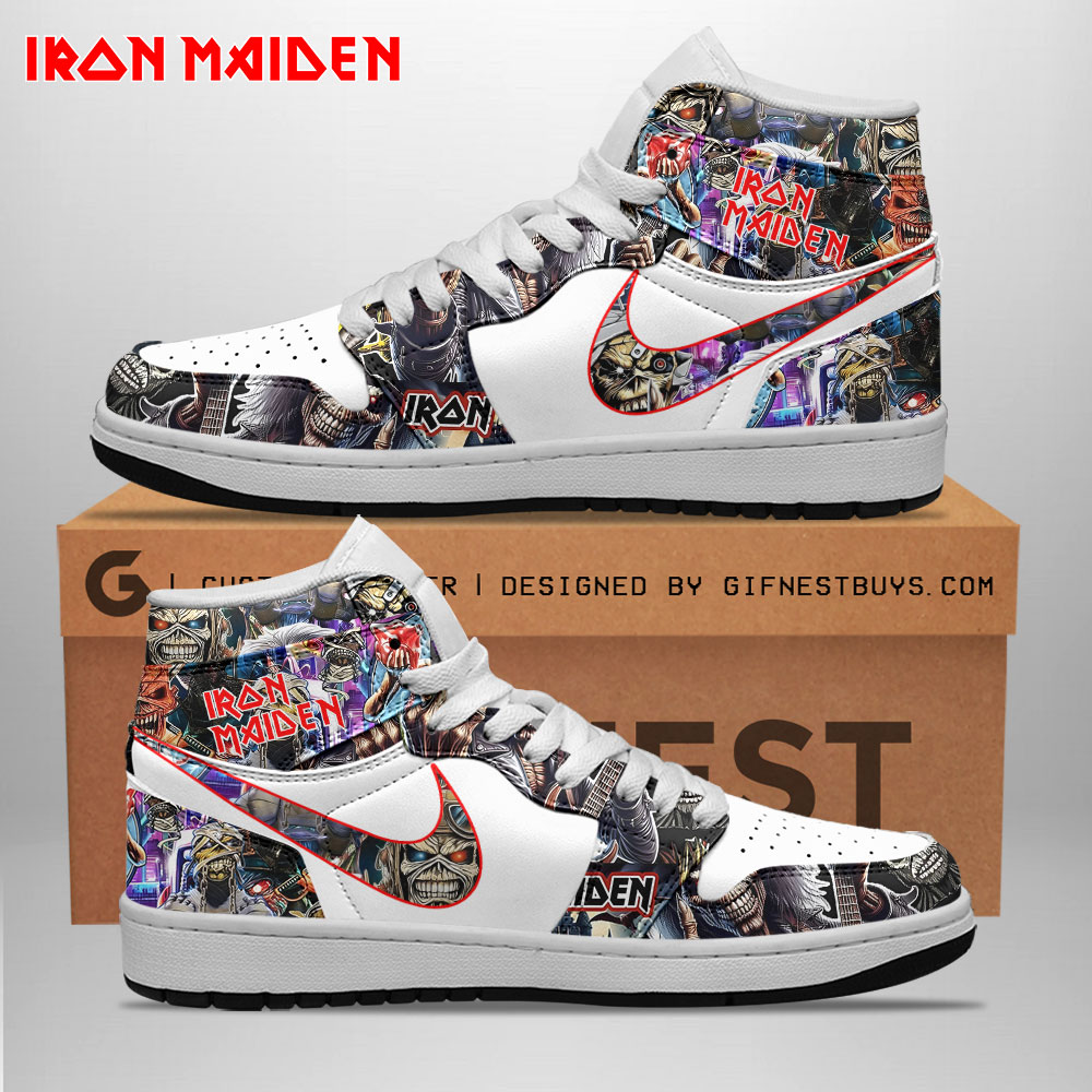 JWFancy IRMA Band AJ1 High Sneakers Shoes For Men And Women