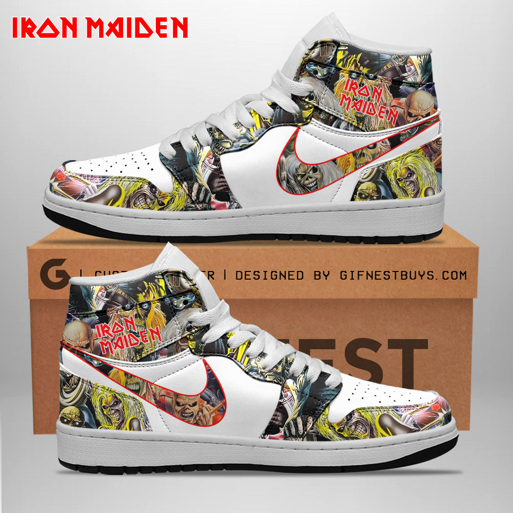 JWFancy IRMA Band AJ1 High Sneakers Shoes For Men And Women