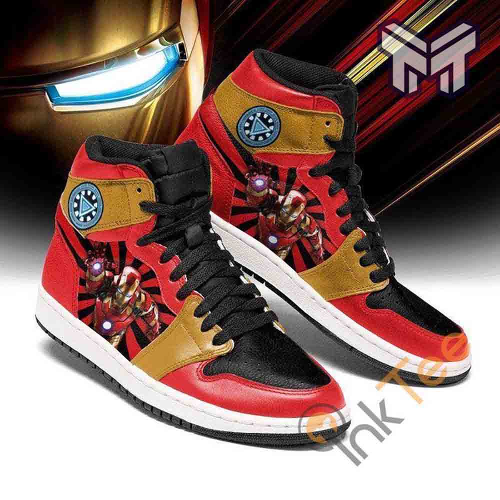 JWFancy Iron Man AJ1 High Sneakers Shoes For Men And Women