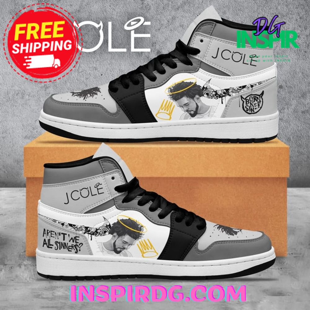 JWFancy J Cole "Aren't We All Sinners" AJ1 High Sneakers Shoes For Men And Women