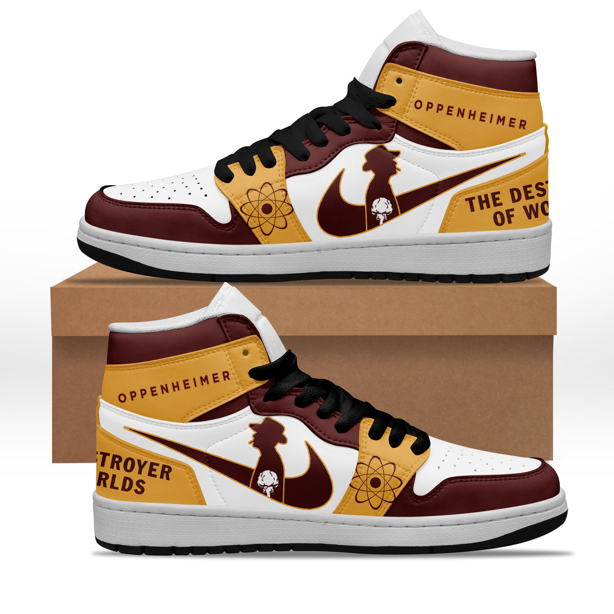 JWFancy J. Robert Oppenheimer AJ1 High Sneakers Shoes For Men And Women