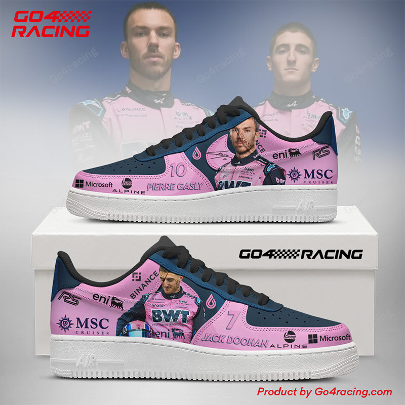 JWFancy Jack Doohan x Pierre Gasly - Alpine Air Low-Top Sneakers Shoes For Men And Women