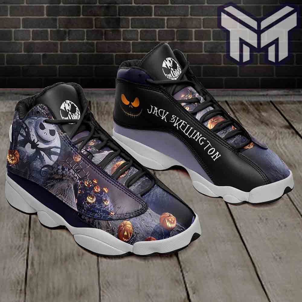 JWFancy Jack Skellington AJ13 Sneakers Shoes For Men And Women