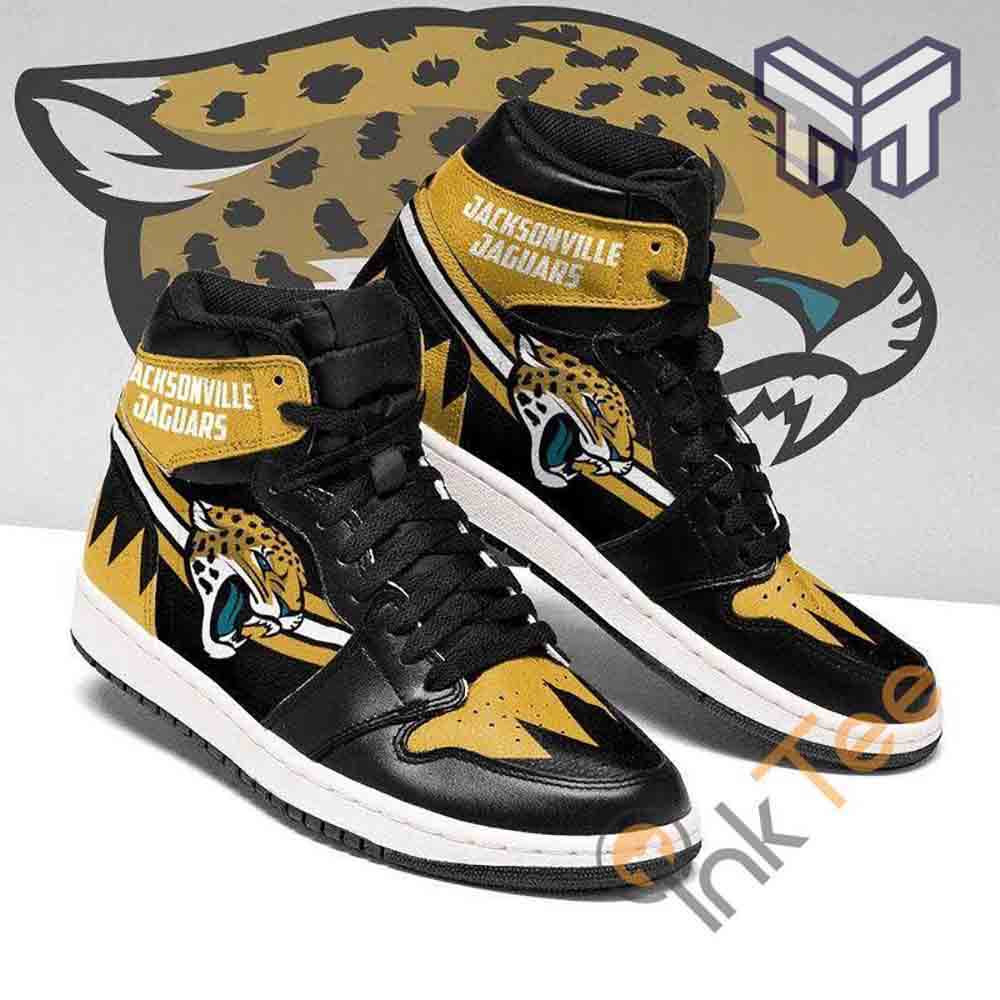 JWFancy Jacksonville Jaguars AJ1 High Sneakers Shoes For Men And Women