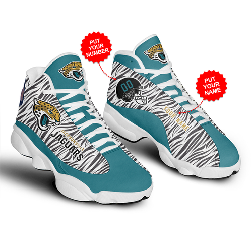 JWFancy Jacksonville Jaguars AJ13 Sneakers Shoes For Men And Women
