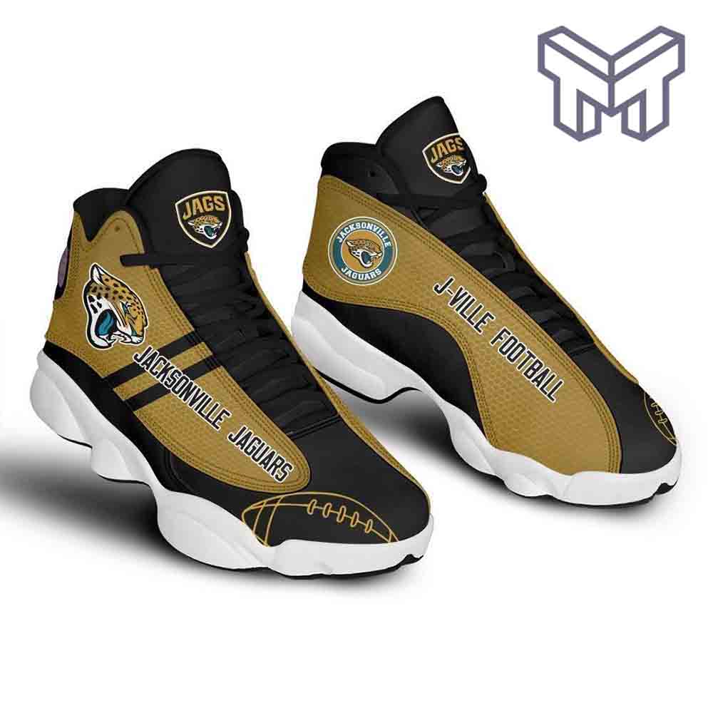JWFancy Jacksonville Jaguars AJ13 Sneakers Shoes For Men And Women