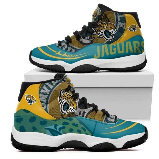 JWFancy Jacksonville Jaguars AJ13 Sneakers Shoes For Men And Women