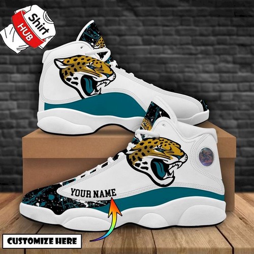 JWFancy Jacksonville Jaguars AJ13 Sneakers Shoes For Men And Women