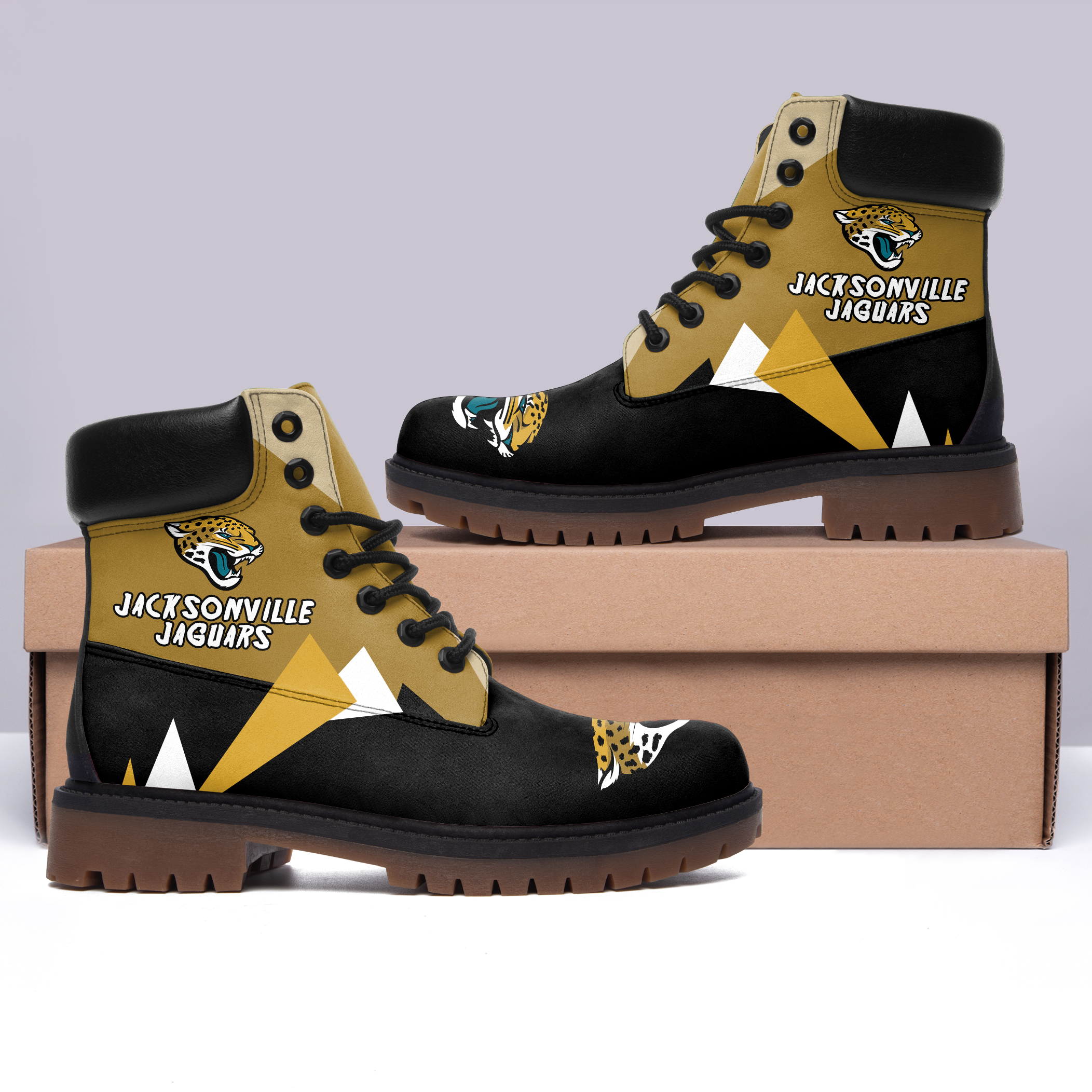 JWFancy Jacksonville Jaguars Boots Shoes For Men And Women