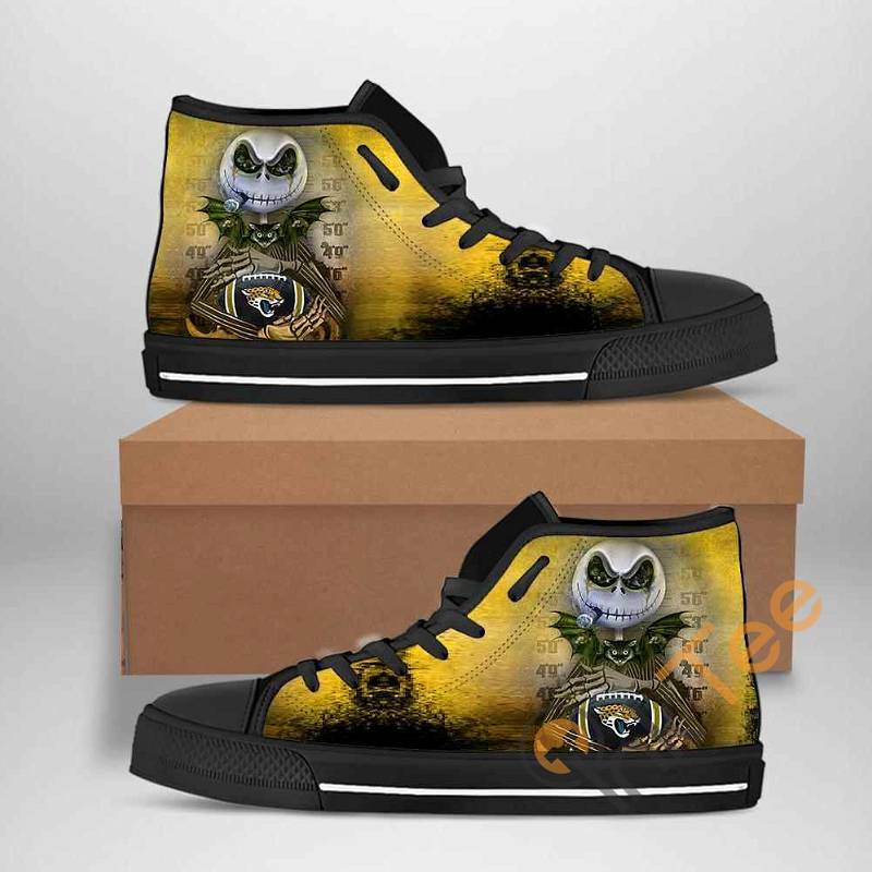 JWFancy Jacksonville Jaguars High Top Canvas Sneakers Shoes For Men And Women