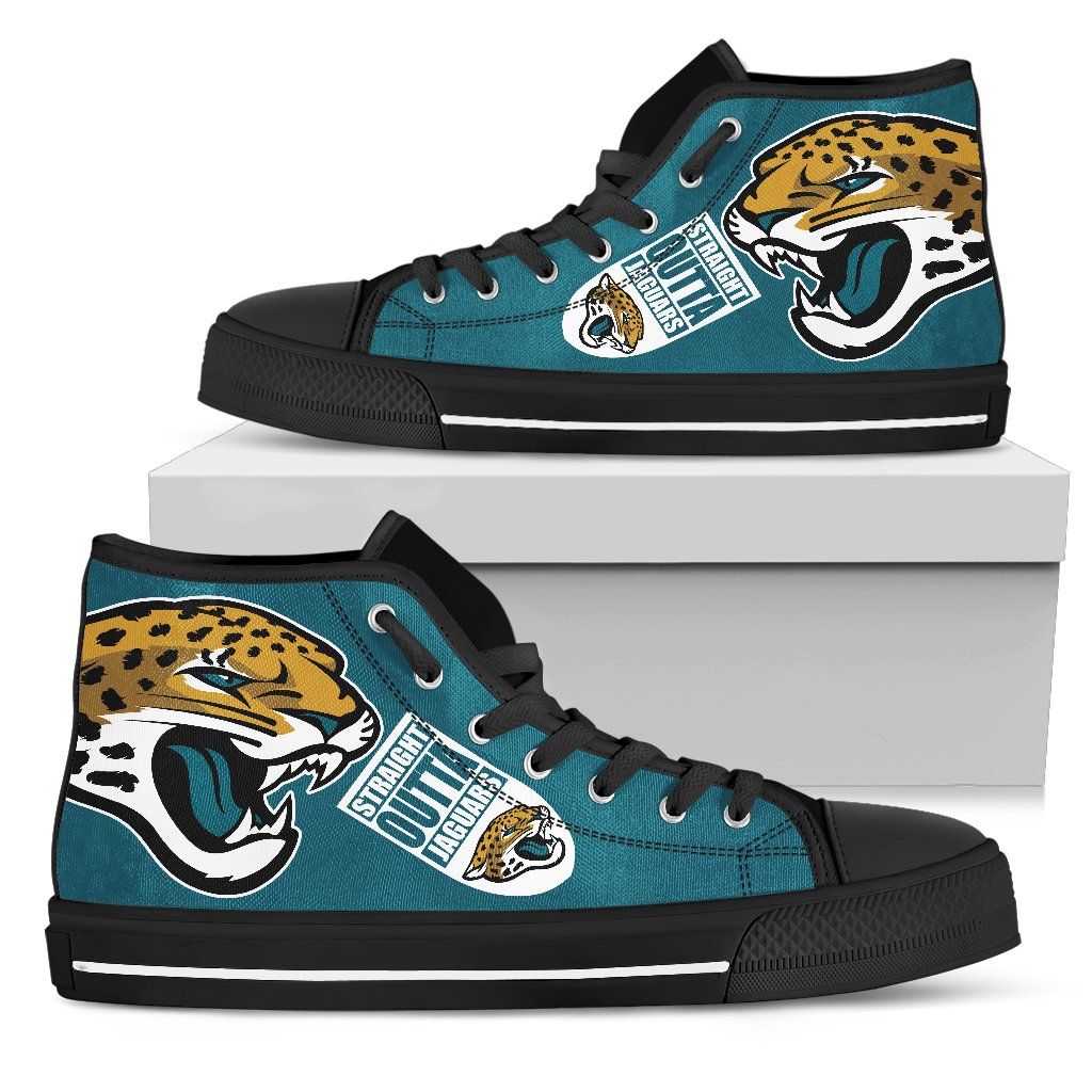 JWFancy Jacksonville Jaguars High Top Canvas Sneakers Shoes For Men And Women