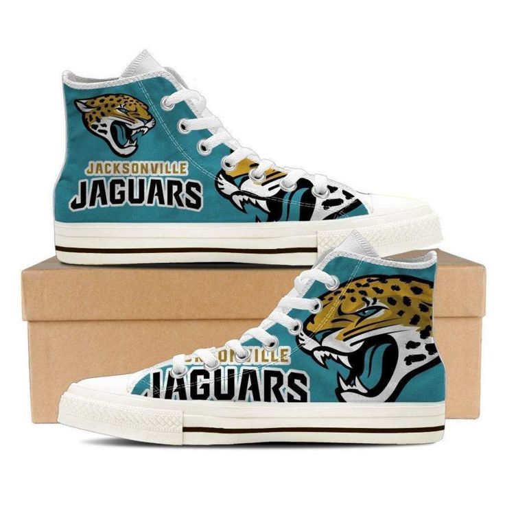 JWFancy Jacksonville Jaguars High Top Canvas Sneakers Shoes For Men And Women