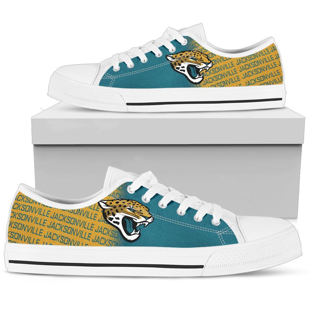JWFancy Jacksonville Jaguars Low Top Canvas Sneakers Shoes For Men And Women