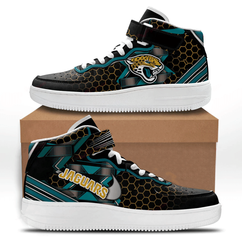 JWFancy Jacksonville Jaguars NFL Air Low-Top Sneakers Shoes For Men And Women
