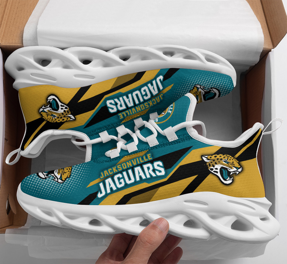 JWFancy Jacksonville Jaguars NFL Max Soul Shoes Sneakers For Men And Women