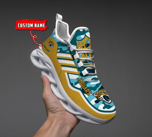 JWFancy Jacksonville Jaguars NFL Max Soul Shoes Sneakers For Men And Women