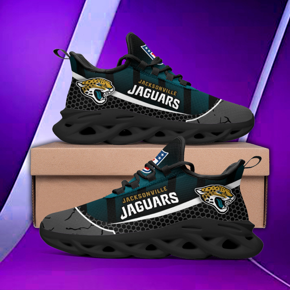 JWFancy Jacksonville Jaguars NFL Max Soul Shoes Sneakers For Men And Women
