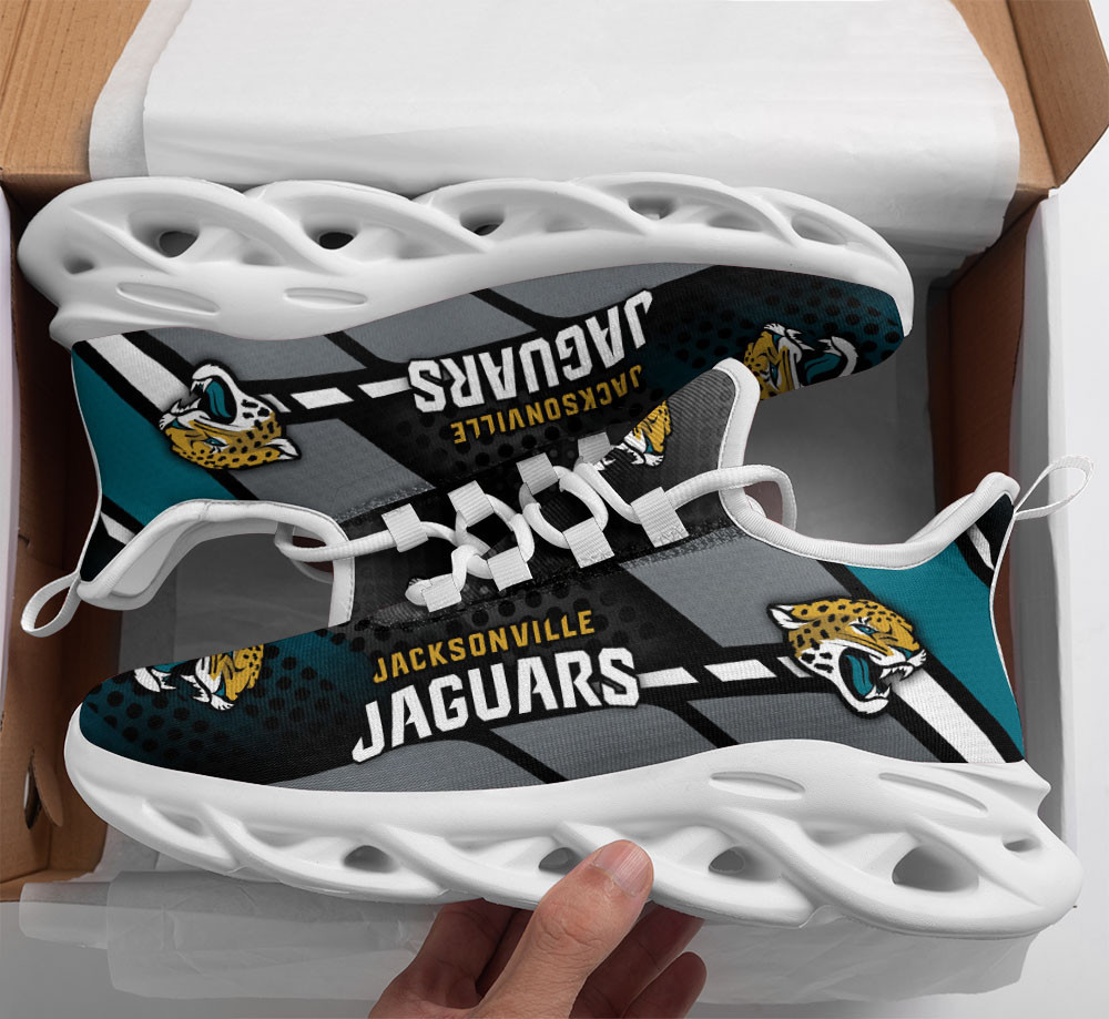 JWFancy Jacksonville Jaguars NFL Max Soul Shoes Sneakers For Men And Women