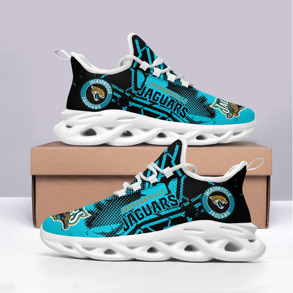 JWFancy Jacksonville Jaguars NFL Max Soul Shoes Sneakers For Men And Women