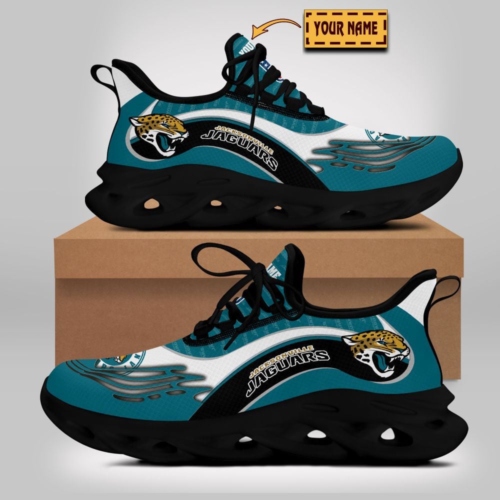 JWFancy Jacksonville Jaguars NFL Max Soul Shoes Sneakers For Men And Women