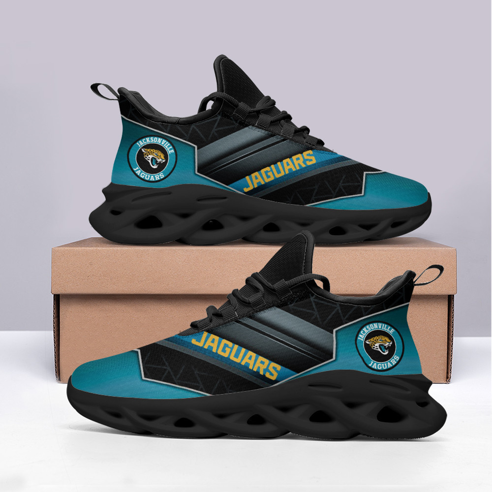 JWFancy Jacksonville Jaguars NFL Max Soul Shoes Sneakers For Men And Women