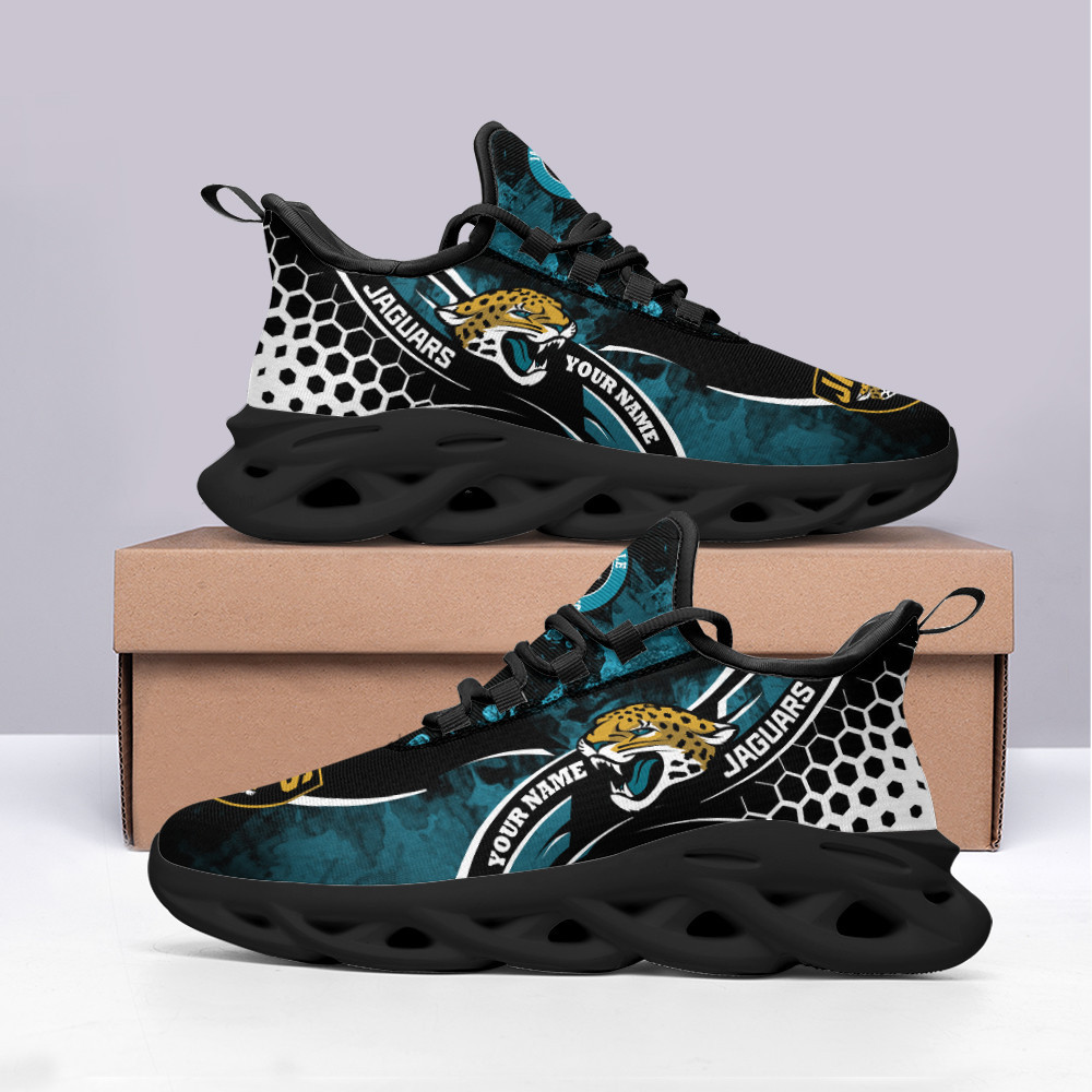 JWFancy Jacksonville Jaguars NFL Max Soul Shoes Sneakers For Men And Women