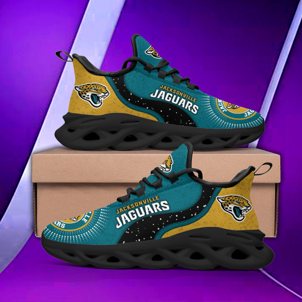 JWFancy Jacksonville Jaguars NFL Max Soul Shoes Sneakers For Men And Women