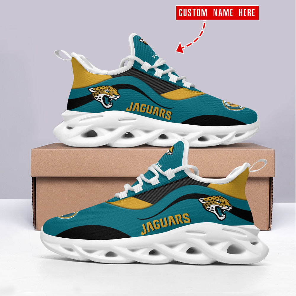 JWFancy Jacksonville Jaguars NFL Max Soul Shoes Sneakers For Men And Women