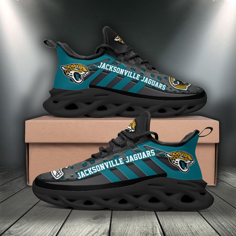 JWFancy Jacksonville Jaguars NFL Max Soul Shoes Sneakers For Men And Women