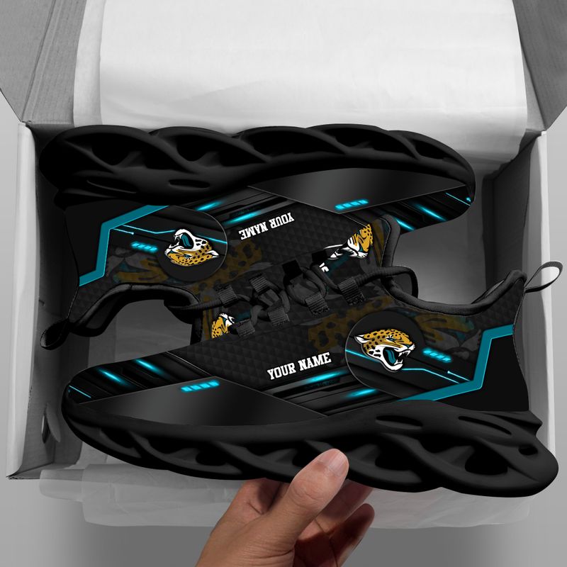 JWFancy Jacksonville Jaguars NFL Max Soul Shoes Sneakers For Men And Women