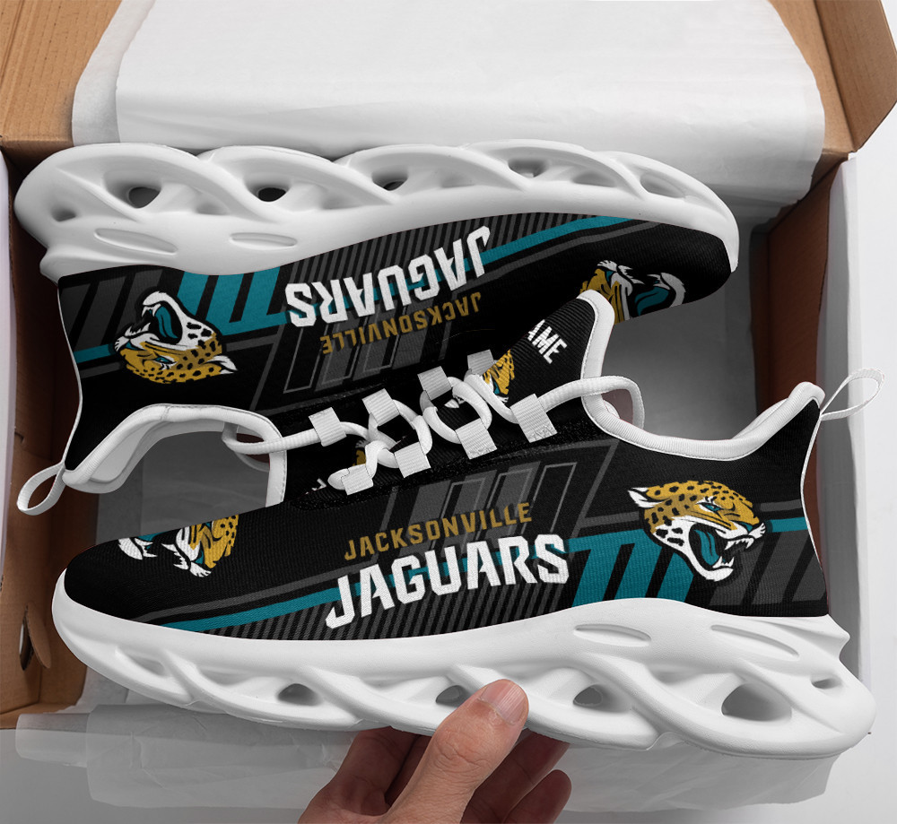 JWFancy Jacksonville Jaguars NFL Max Soul Shoes Sneakers For Men And Women