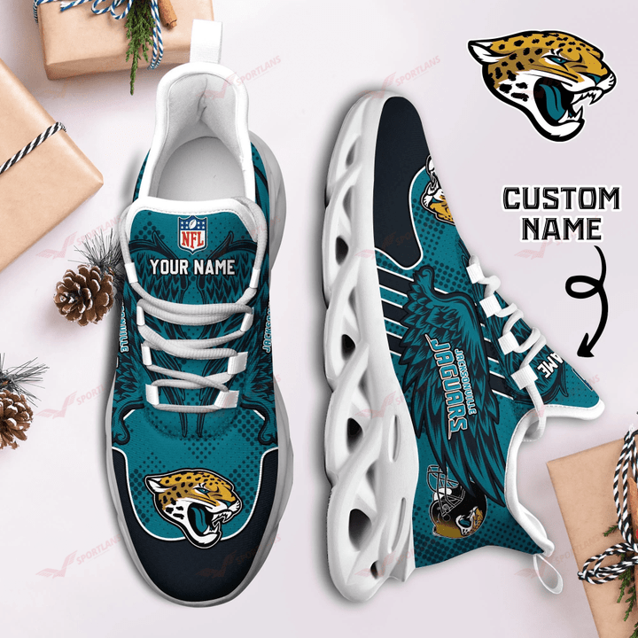JWFancy Jacksonville Jaguars NFL Max Soul Shoes Sneakers For Men And Women