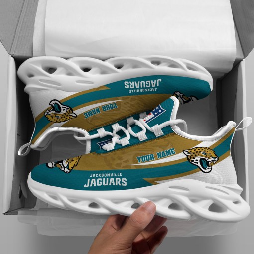 JWFancy Jacksonville Jaguars NFL Max Soul Shoes Sneakers For Men And Women
