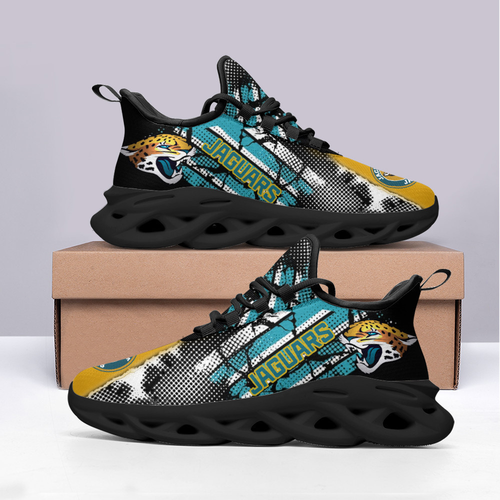 JWFancy Jacksonville Jaguars NFL Max Soul Shoes Sneakers For Men And Women