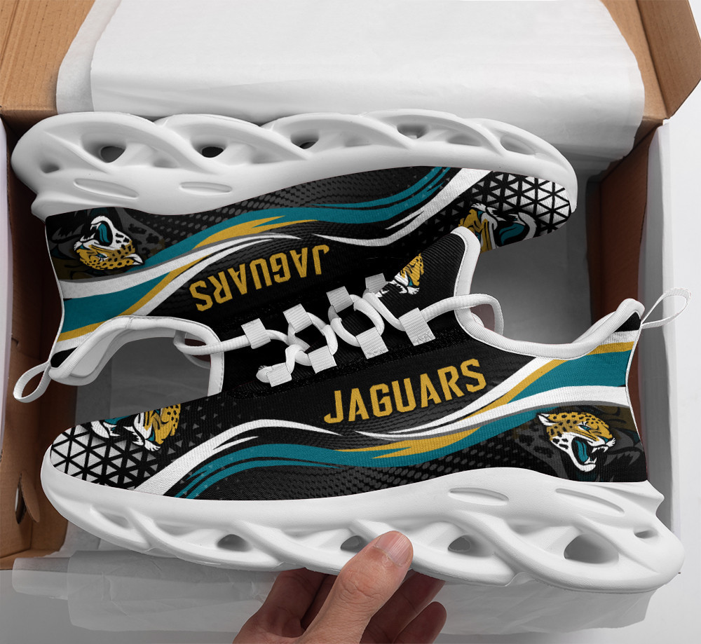 JWFancy Jacksonville Jaguars NFL Max Soul Shoes Sneakers For Men And Women