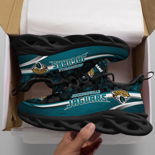 JWFancy Jacksonville Jaguars NFL Max Soul Shoes Sneakers For Men And Women