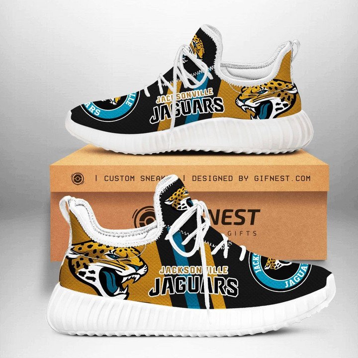 JWFancy Jacksonville Jaguars Reze Sneakers Shoes For Men And Women
