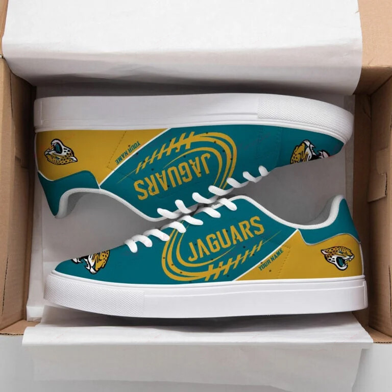 JWFancy Jacksonville Jaguars Skate Stan Shoes Sneakes For Men And Women